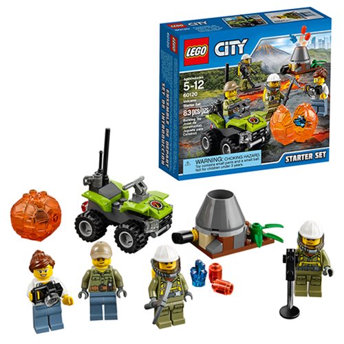 LEGO City In Out 60120 Volcano Starter Set